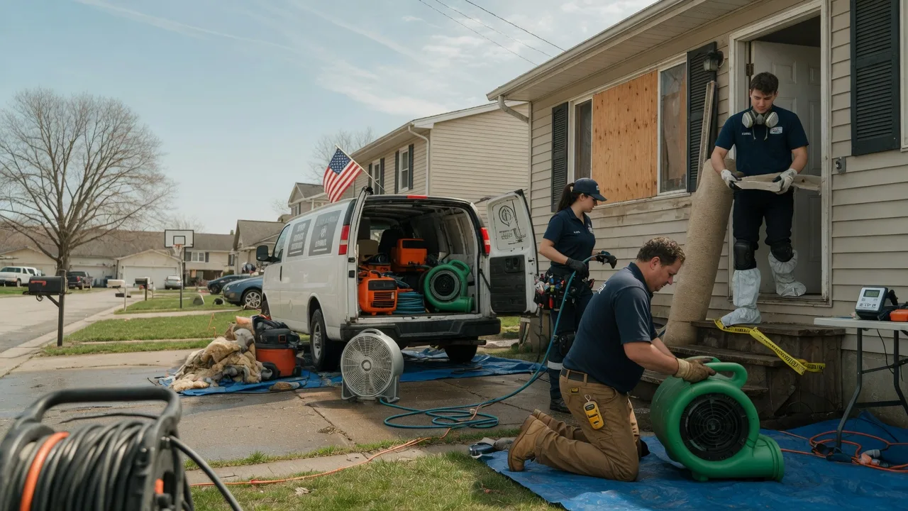 Water Damage Restoration in Hillsboro, IA near me